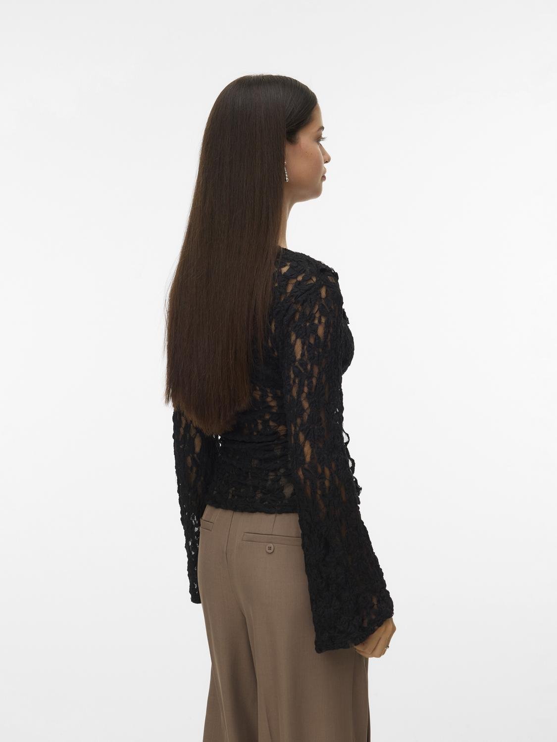 AWKIENNA Top - Black - VERO MODA & VILA Bergvik